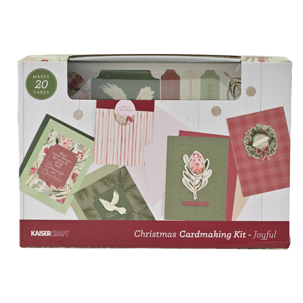 Christmas Card Making Kit - Joyful
